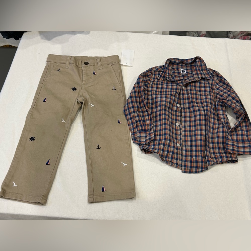 Boys Janie and Jack set 2T